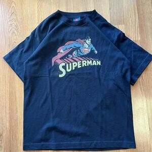 Vintage 90s Superman baby tee size small